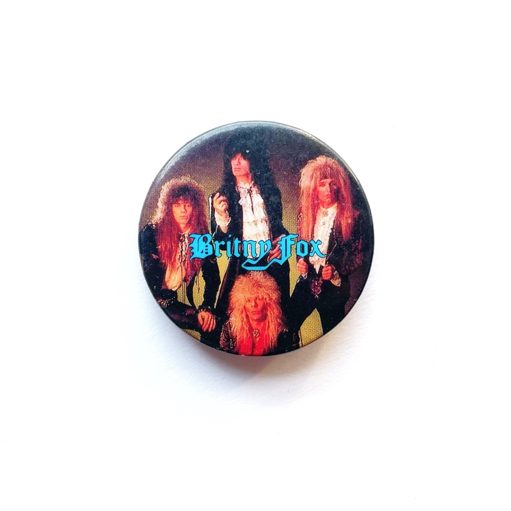 ‘88 Britny Fox Pin